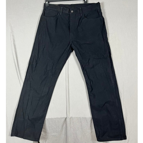 Levi's Other - Levi's Workwear Fit Mens Canvas Pants 32x30 511 Slim Fit Black Stretch EUC